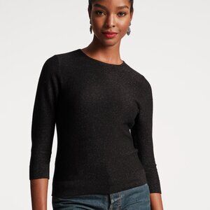 Rebekah  Knit Top Black